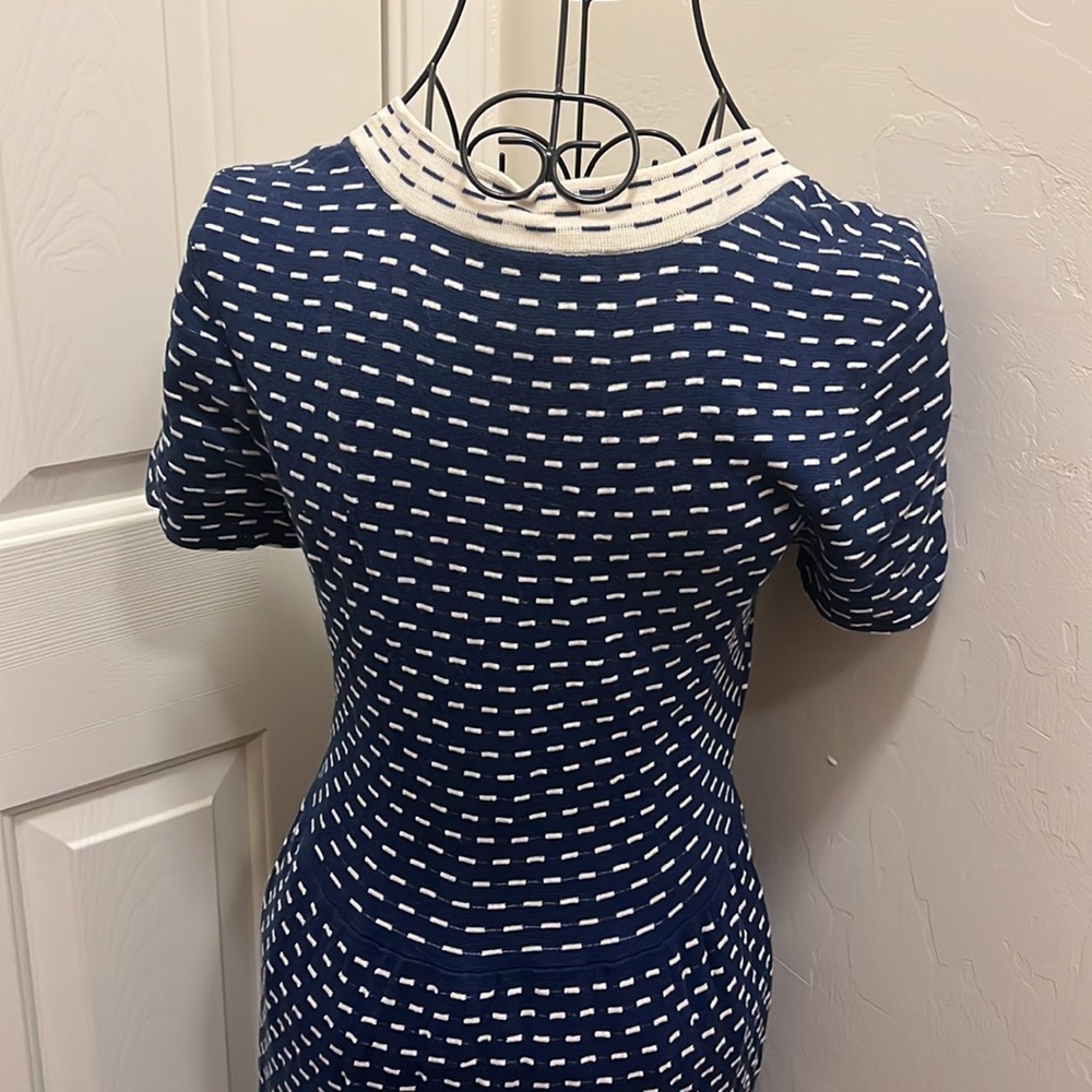 Like New Kate Spade Striped Sweater Nautical Dress M 8 10 12 - Picture 6 of 9